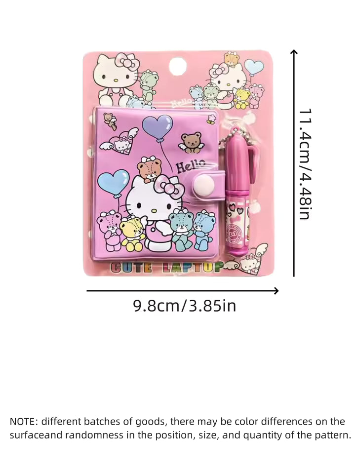 Hello Notebook Kitty Journal Small Size